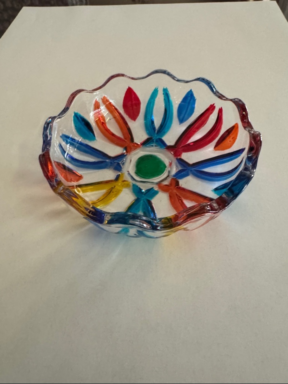 Vintage Venetian Glass Bowl or Votive by CC Zecchin